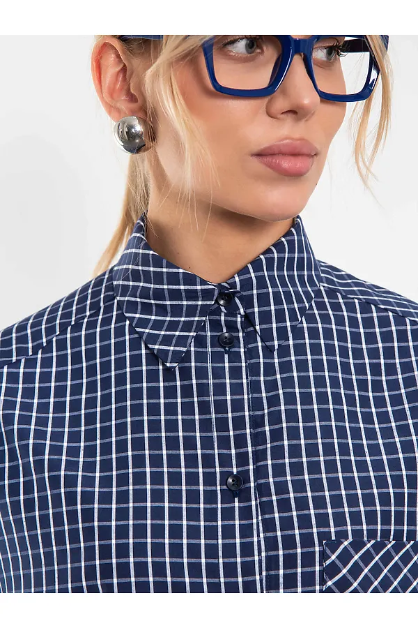 Рубашка KOSMOS, синий - фото 2