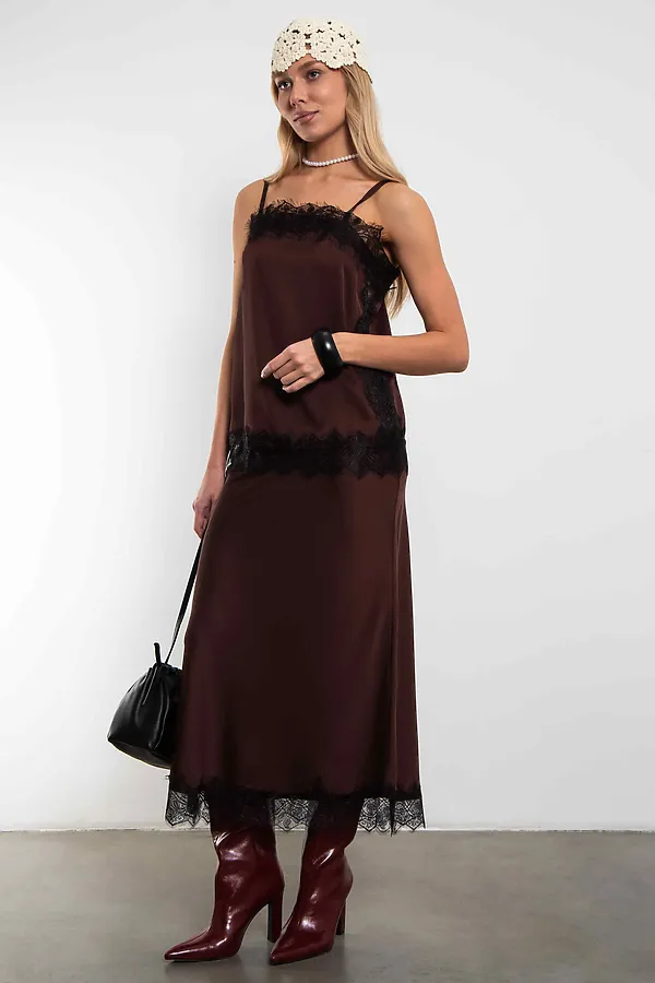 Юбка KOSMOS, горький шоколад - фото 2