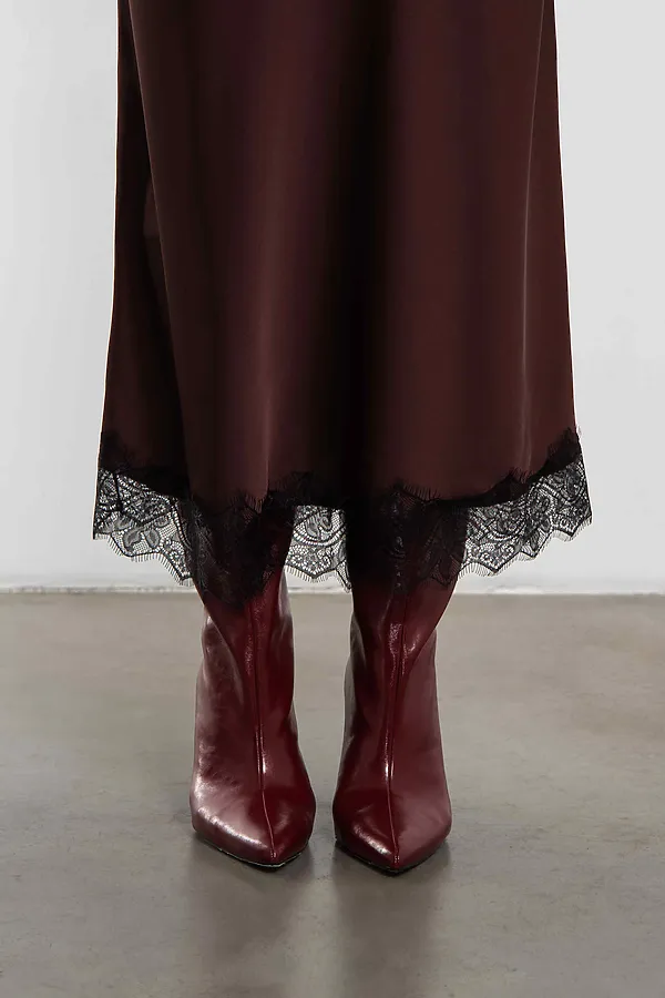 Юбка KOSMOS, горький шоколад - фото 2