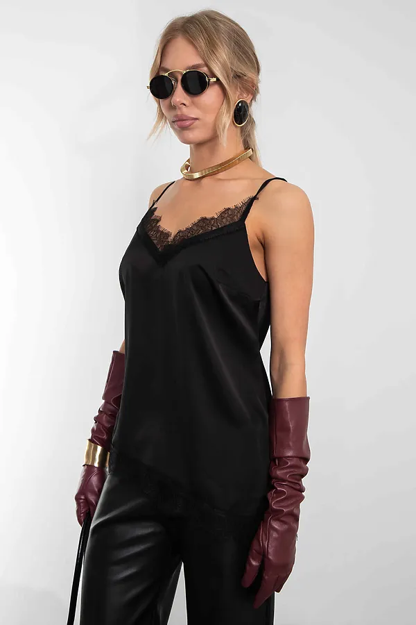 Топ KOSMOS, черный - фото 2