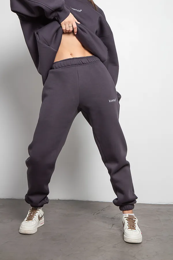 Брюки KOSMOS, темно серый - фото 2