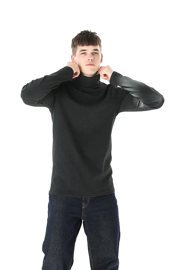 Водолазка кашемир НАТАЛИ, графит - фото 2