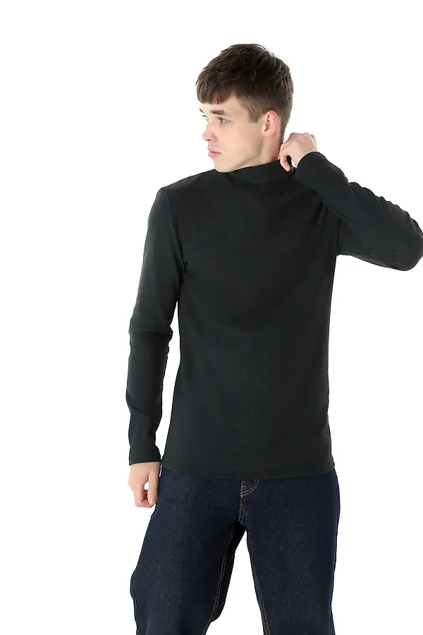 Водолазка кашемир НАТАЛИ, графит - фото 2