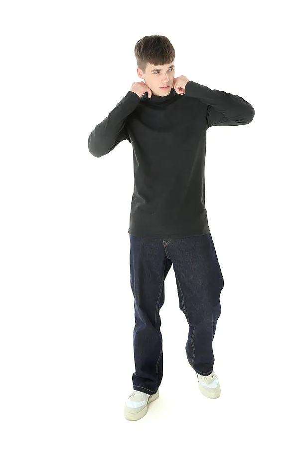 Водолазка кашемир НАТАЛИ, графит - фото 2