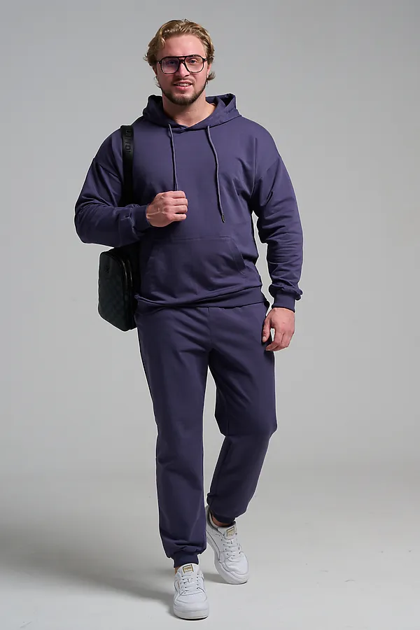 Костюм с брюками 14404 НАТАЛИ, графит - фото 2