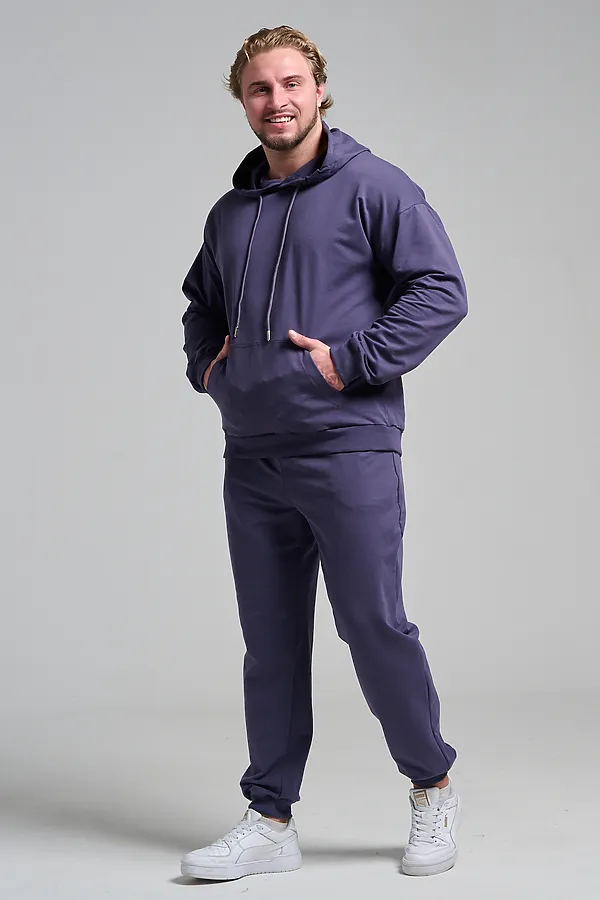 Костюм с брюками 14404 НАТАЛИ, графит - фото 2