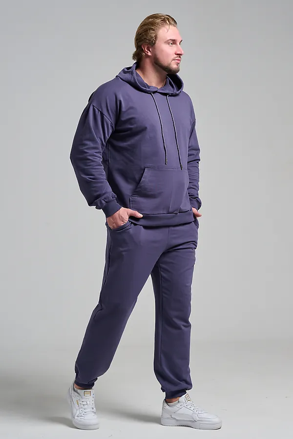 Костюм с брюками 14404 НАТАЛИ, графит - фото 2