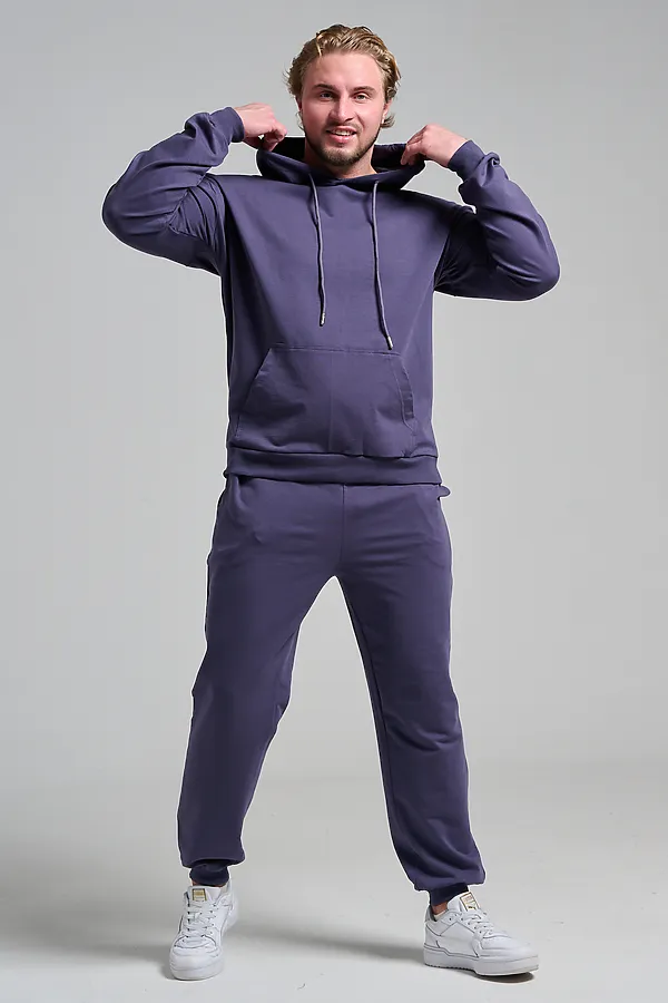 Костюм с брюками 14404 НАТАЛИ, графит - фото 2