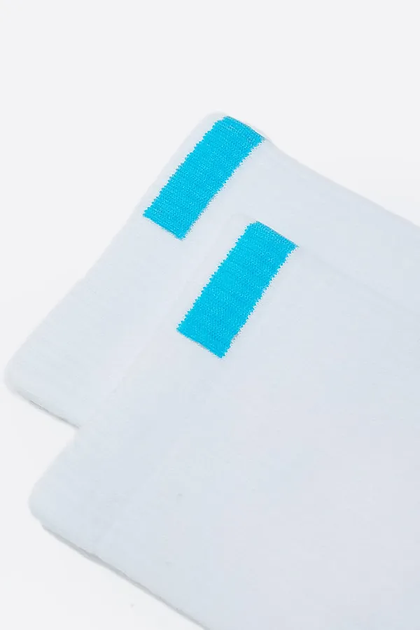 Носки MARK FORMELLE, белый /бирюзовый - фото 2