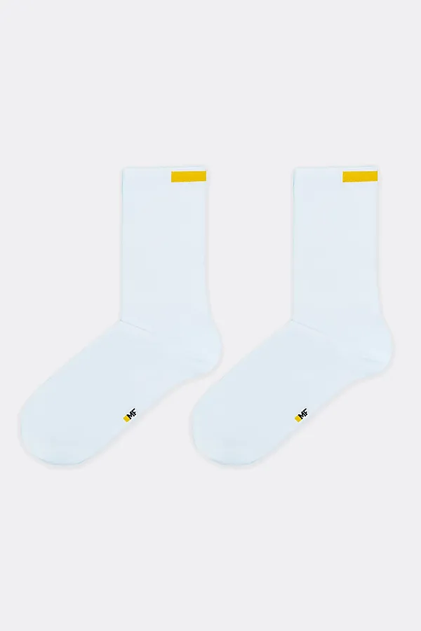 Носки MARK FORMELLE, белый /желтый - фото 2