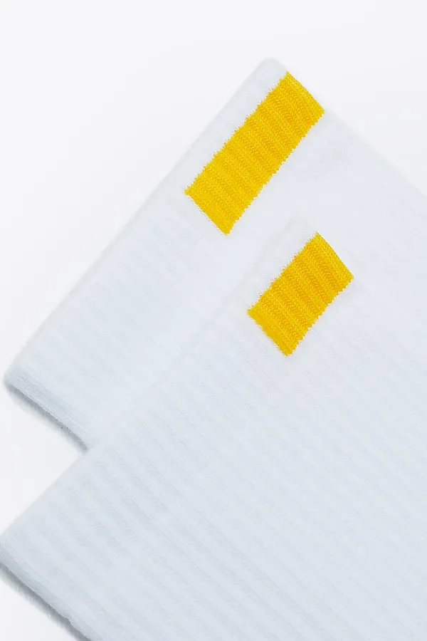 Носки MARK FORMELLE, белый /желтый - фото 2