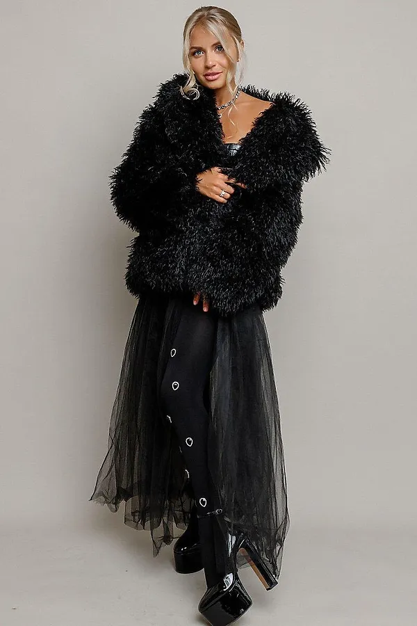 Шуба BATIK, черный - фото 2