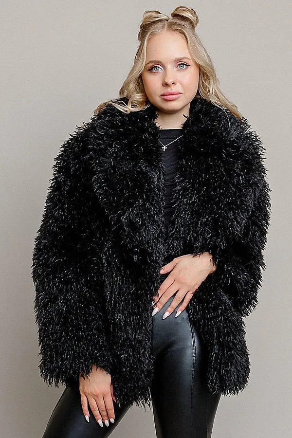 Шуба BATIK, черный - фото 2