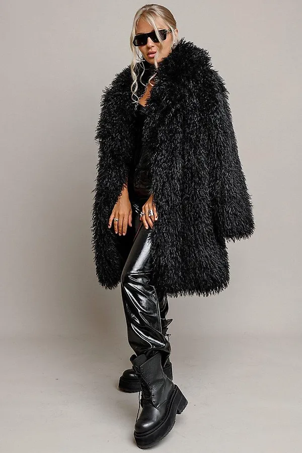 Шуба BATIK, черный - фото 2