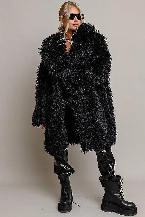 Шуба BATIK, черный - фото 2