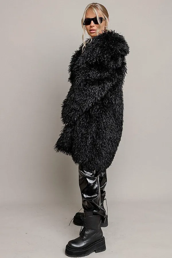 Шуба BATIK, черный - фото 2