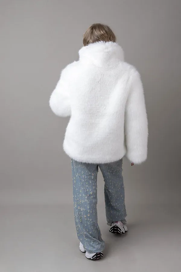 Шуба BATIK, белый - фото 2