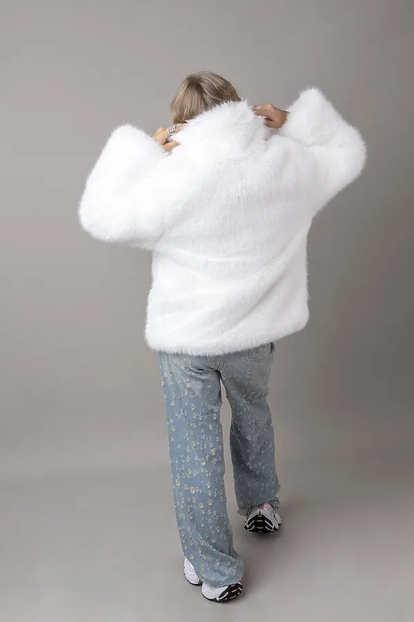 Шуба BATIK, белый - фото 2