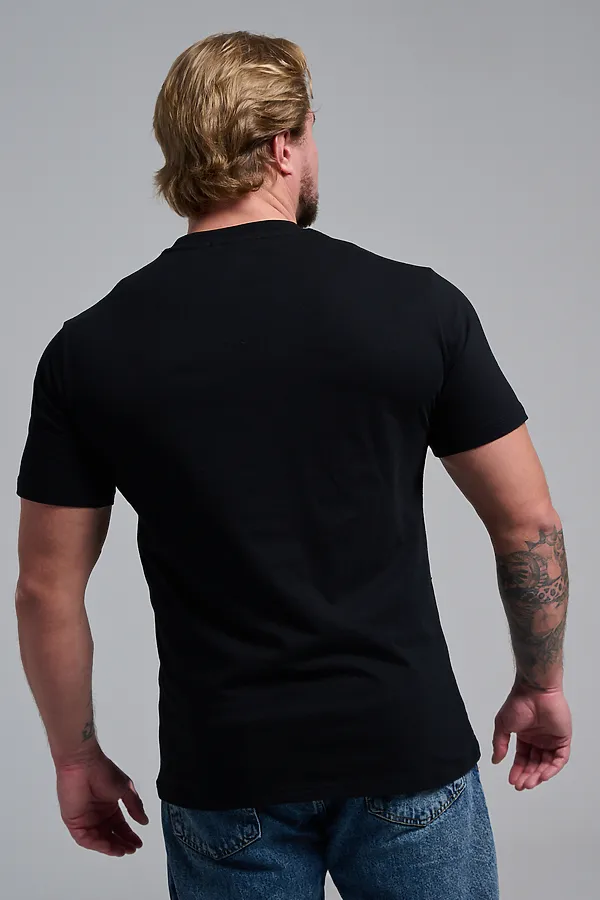 8582 футболка унисекс НАТАЛИ, черный+гринч - фото 2