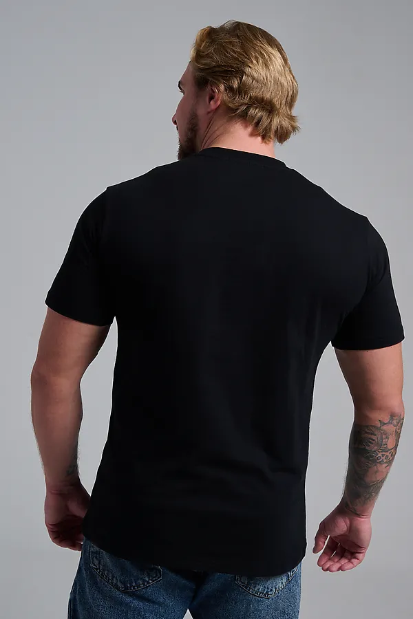 8582 футболка унисекс НАТАЛИ, черный+гринч - фото 2