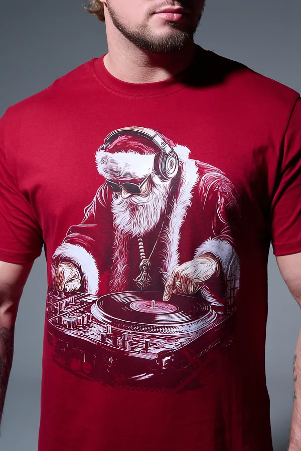 8581 футболка унисекс НАТАЛИ, бордо+диско дедм - фото 2