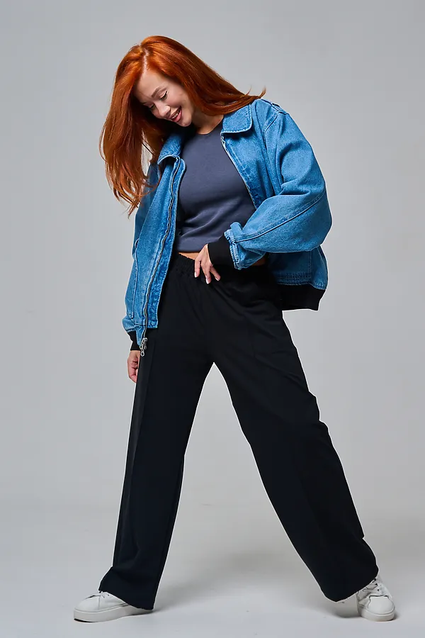 Брюки 67194 НАТАЛИ, черный - фото 2