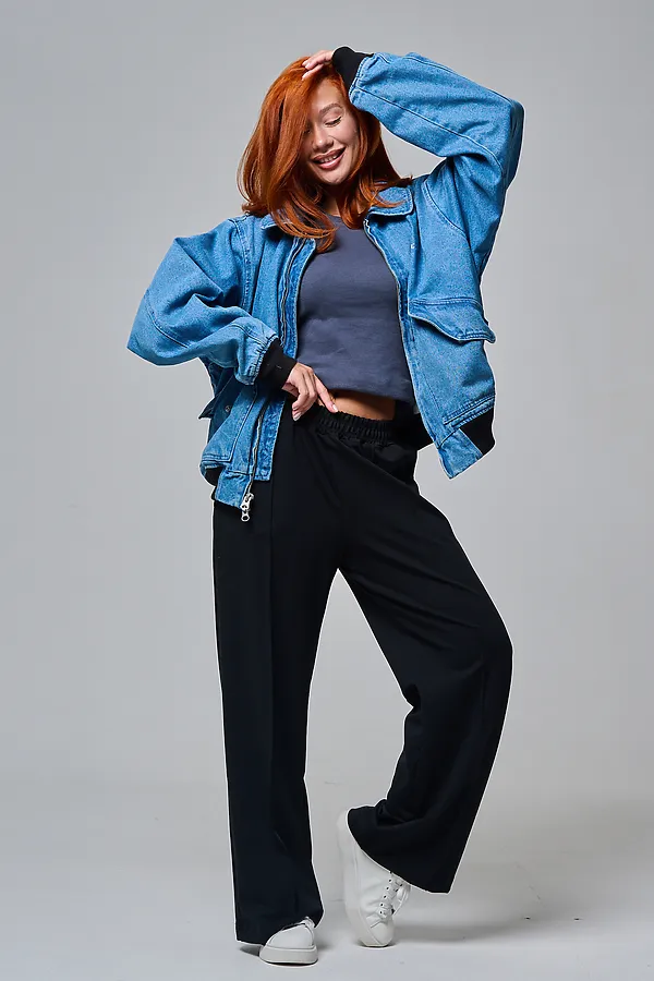 Брюки 67194 НАТАЛИ, черный - фото 2