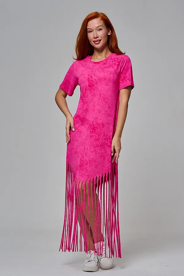 Платье 7477 НАТАЛИ, розовый винтаж - фото 2