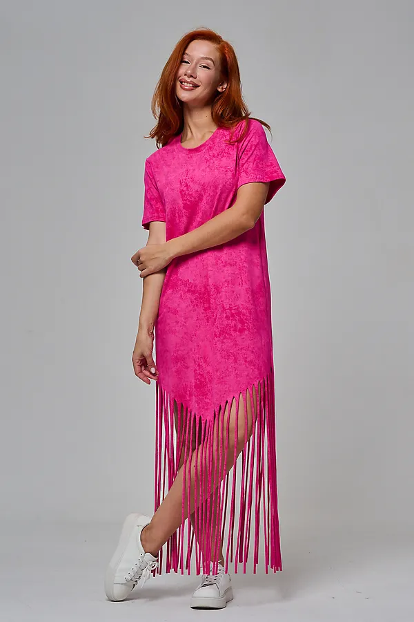 Платье 7477 НАТАЛИ, розовый винтаж - фото 2