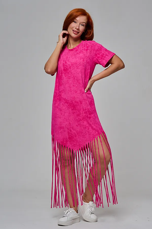 Платье 7477 НАТАЛИ, розовый винтаж - фото 2