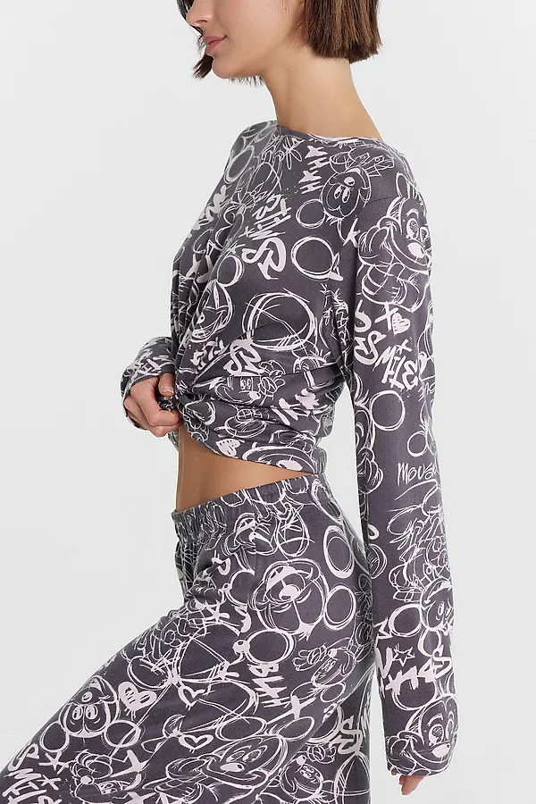 Пижама MARK FORMELLE, граффити на графите - фото 2