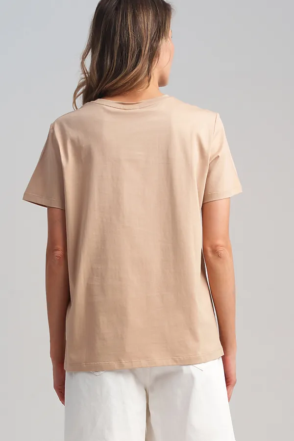 Футболка PLAYTODAY, бежевый - фото 2