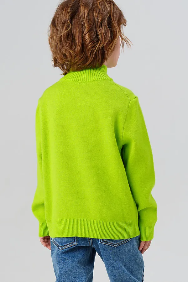 Свитер PLAYTODAY, светло-зеленый,черный - фото 2