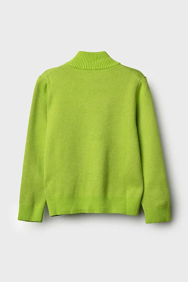 Свитер PLAYTODAY, светло-зеленый,черный - фото 2