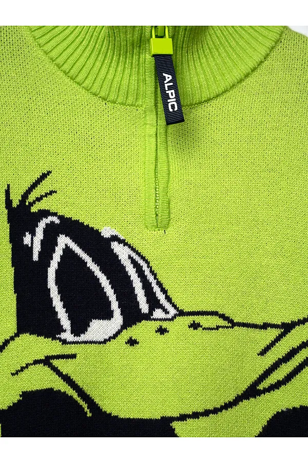 Свитер PLAYTODAY, светло-зеленый,черный - фото 2