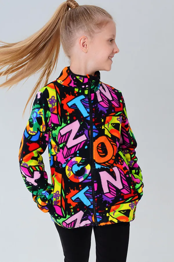 Толстовка PLAYTODAY, разноцветный - фото 2