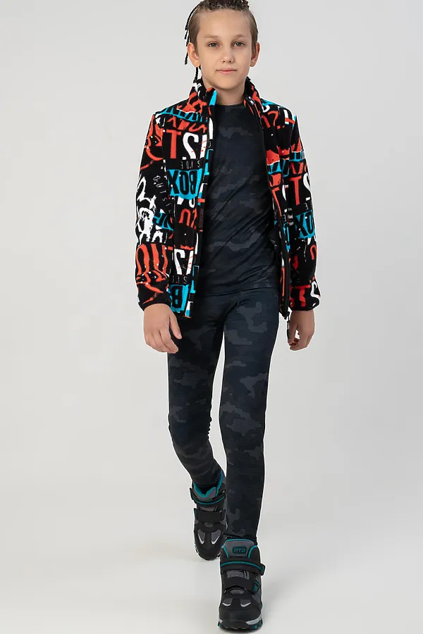 Толстовка PLAYTODAY, разноцветный - фото 2