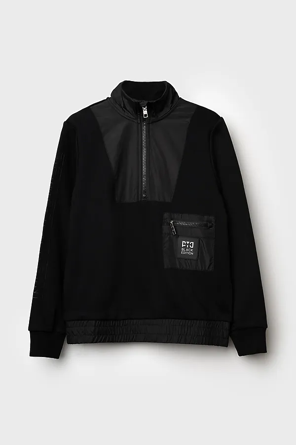 Толстовка PLAYTODAY, черный - фото 2