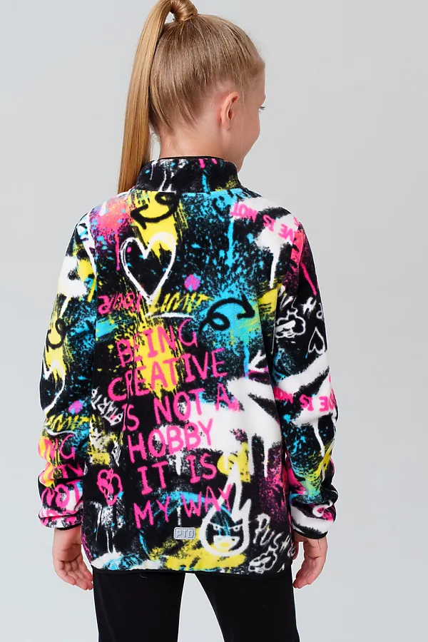 Толстовка PLAYTODAY, разноцветный - фото 2