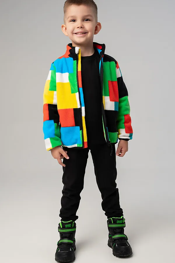 Толстовка PLAYTODAY, разноцветный - фото 2