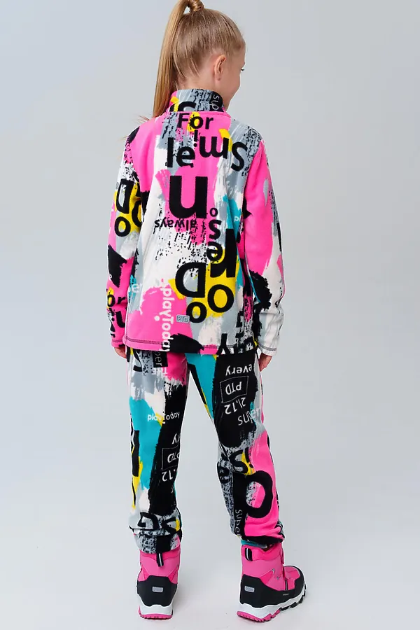 Комплект (Толстовка+Брюки) PLAYTODAY, разноцветный - фото 2