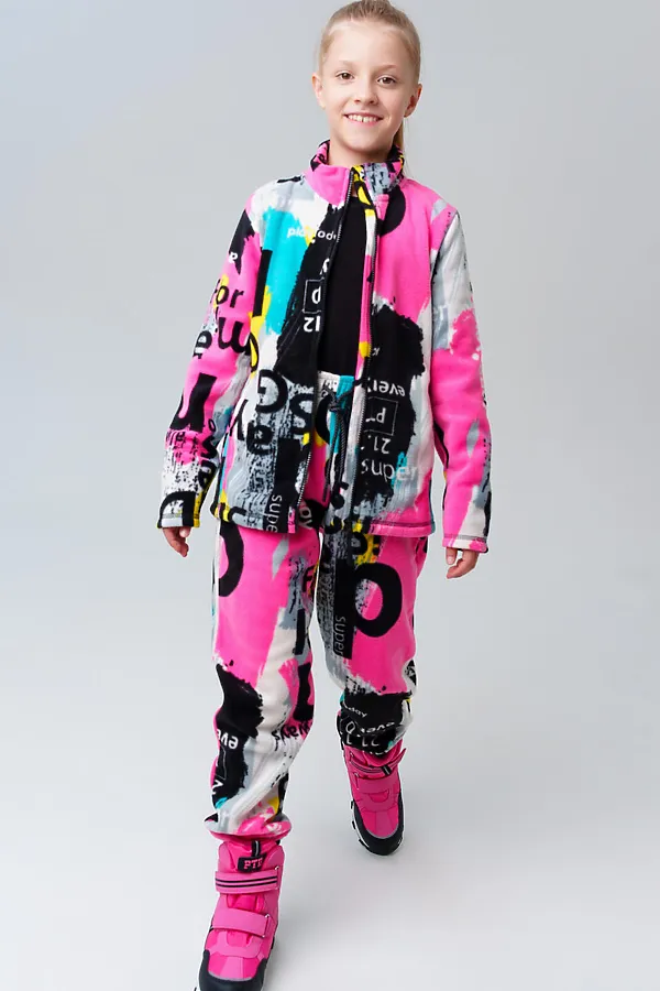 Комплект (Толстовка+Брюки) PLAYTODAY, разноцветный - фото 2