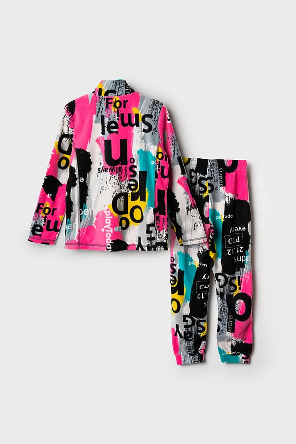 Комплект (Толстовка+Брюки) PLAYTODAY, разноцветный - фото 2