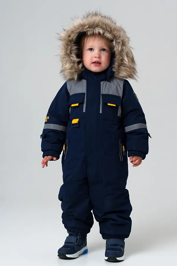 Комбинезон PLAYTODAY, тёмно-синий - фото 2