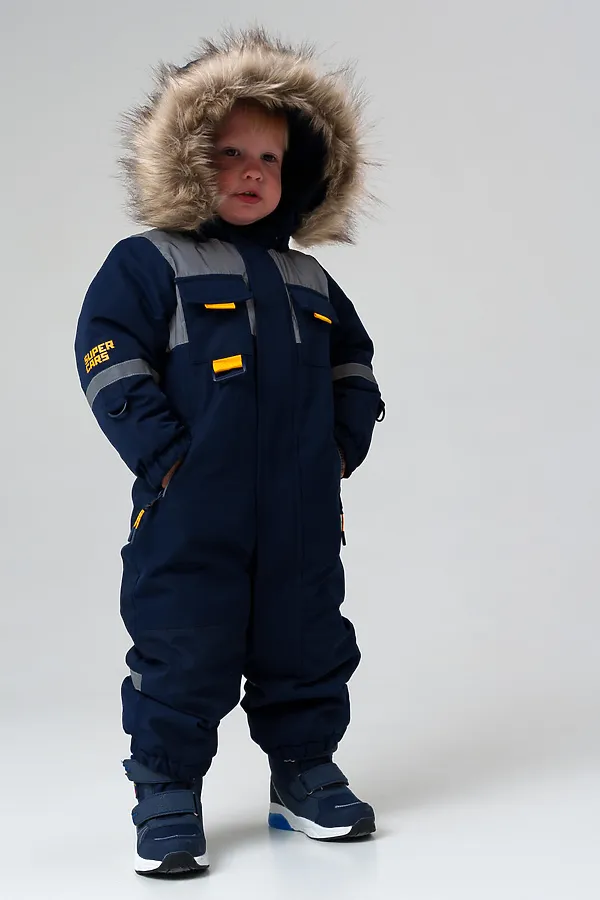 Комбинезон PLAYTODAY, тёмно-синий - фото 2