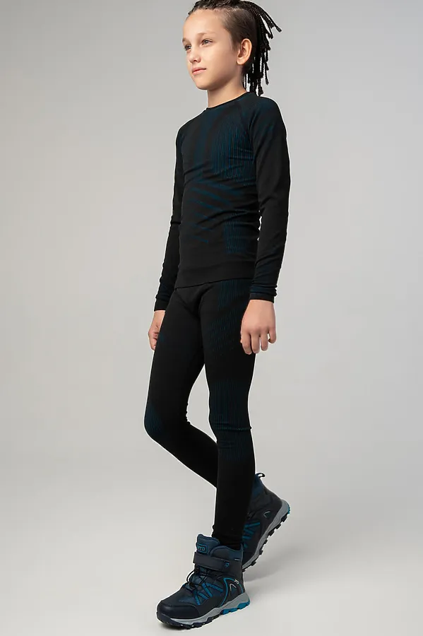 Термокомплект PLAYTODAY, черный,бирюзовый - фото 2