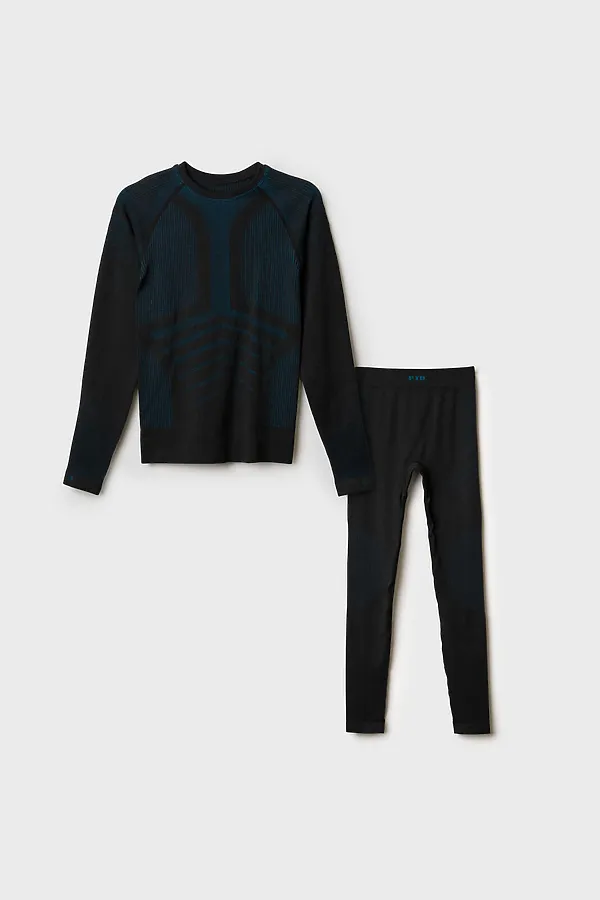 Термокомплект PLAYTODAY, черный,бирюзовый - фото 2