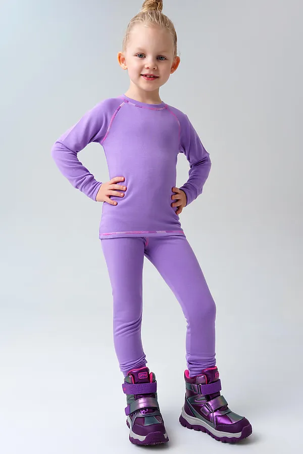 Термокомплект PLAYTODAY, сиреневый - фото 2
