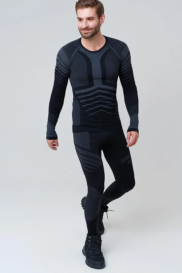 Термокомплект PLAYTODAY, черный,серый - фото 2