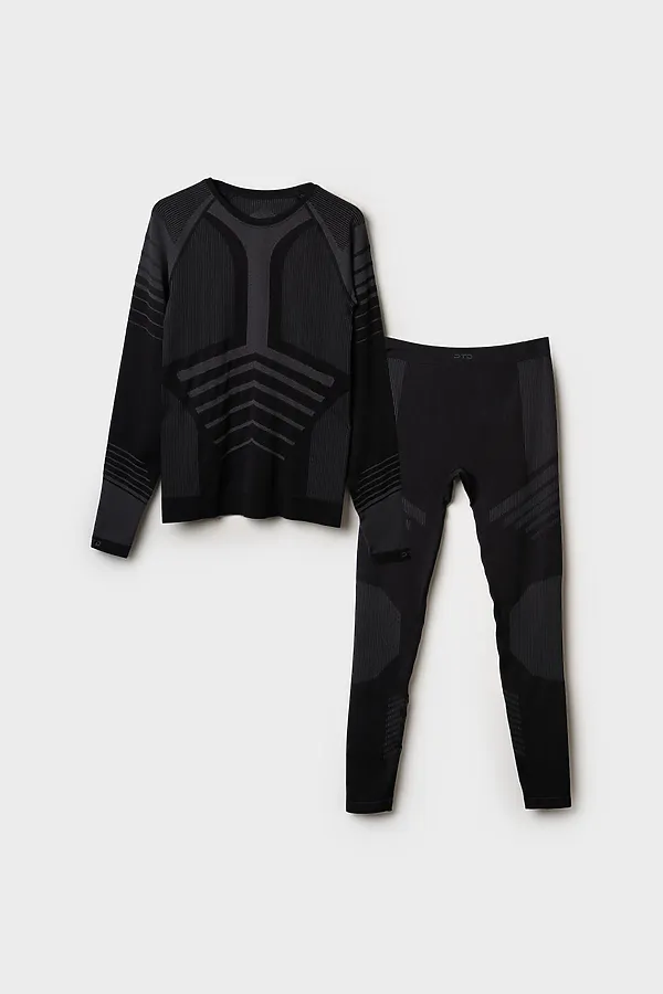 Термокомплект PLAYTODAY, черный,серый - фото 2